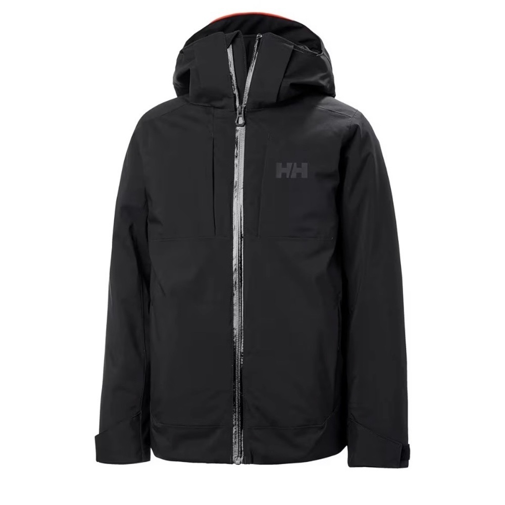 OFFERS WELCOMED 
Helly Hansen Black Hooded Shell Jacket with Subtle Logo